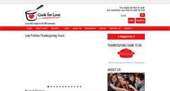 Desktop Screenshot of cookforlove.org